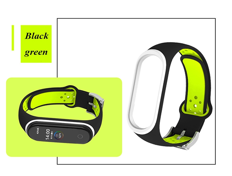 Mi Band 3 4 sportovní náramek s kovovým zapínáním popis 2